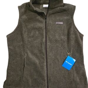 Columbia Charcoal Fleece Vest